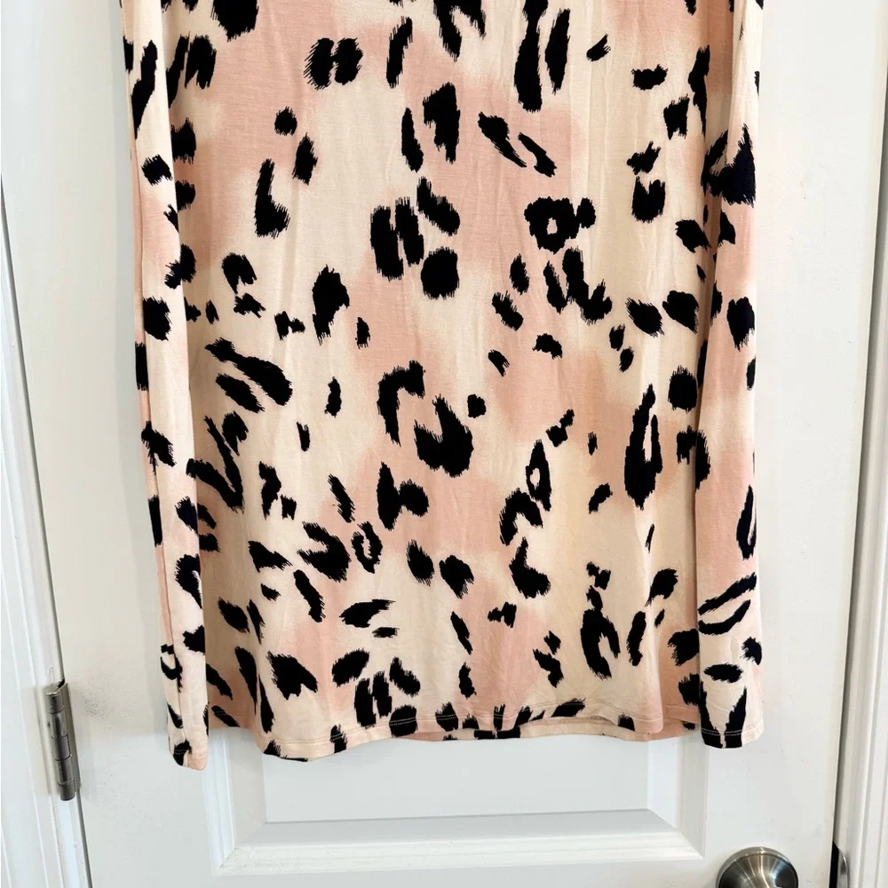 Soma Cool Nights Animal Print Sleep Shirt Size M - Picture 5 of 7